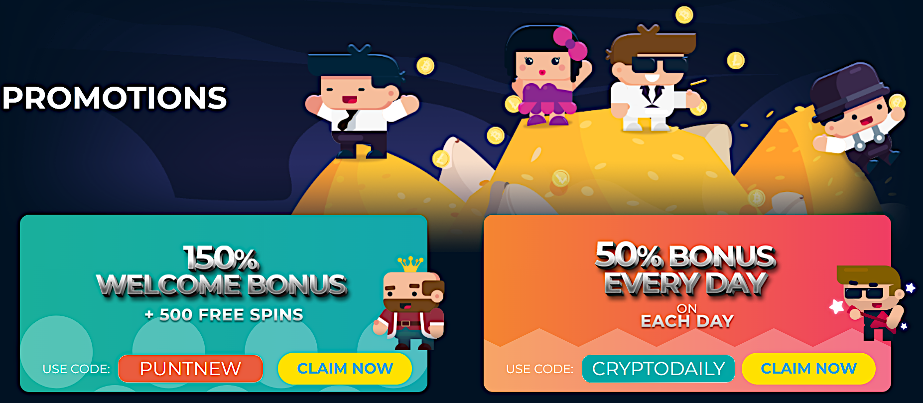 Visit the Punt Casino Promotions page to find Punt Casino promo codes for big bonuses and daily offers.