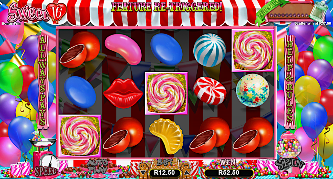 Punt Casino Easter slots collection offers egg-citing slots to win real money, including the popular Sweet 16 slot.