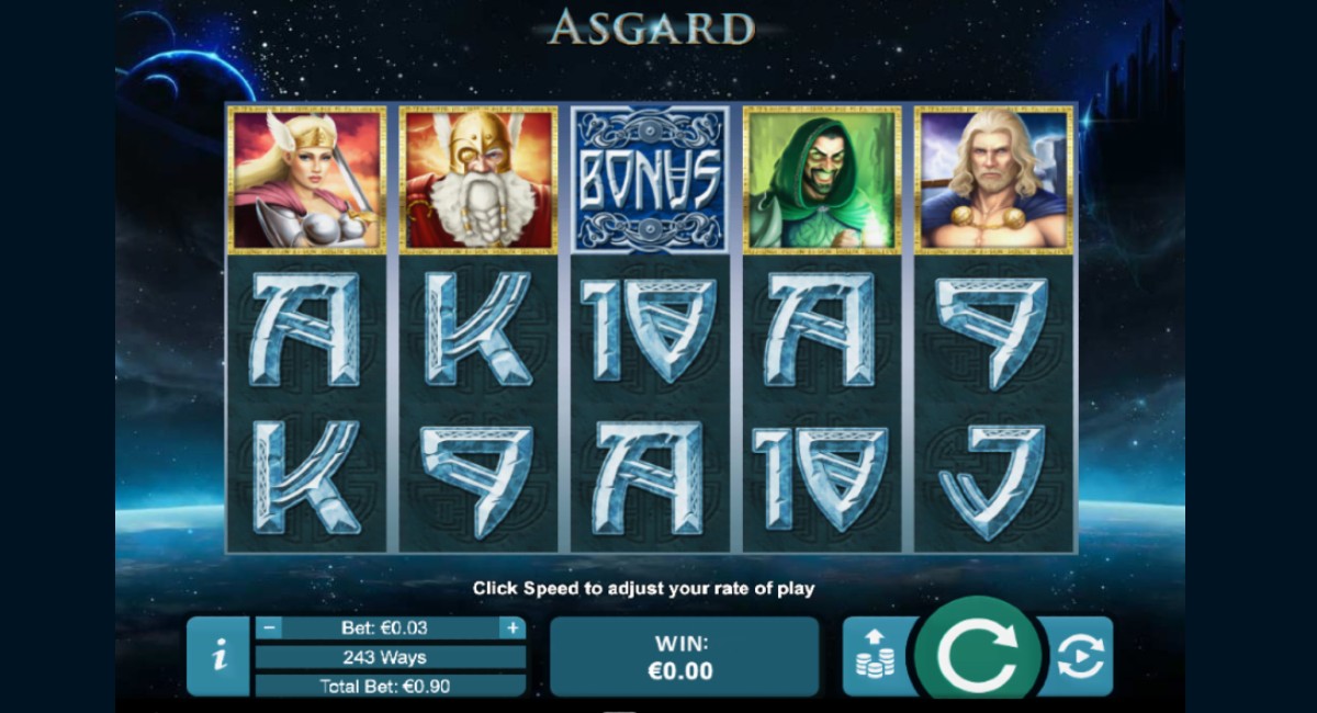Asgard is a 243 ways to win online slot packed with mighty bonus features to increase your win potential. 