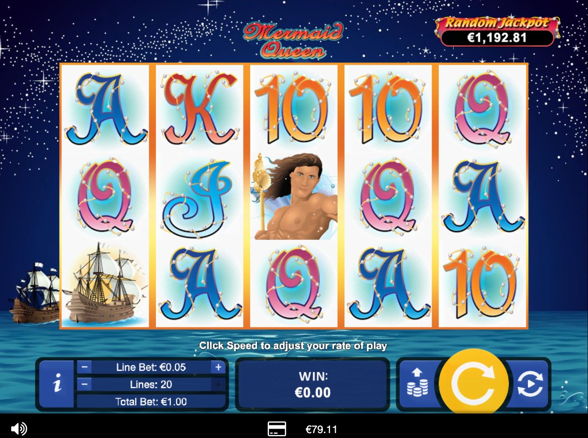 Play RealTime Gaming’s android slot, Mermaid Queen, at Punt Casino.