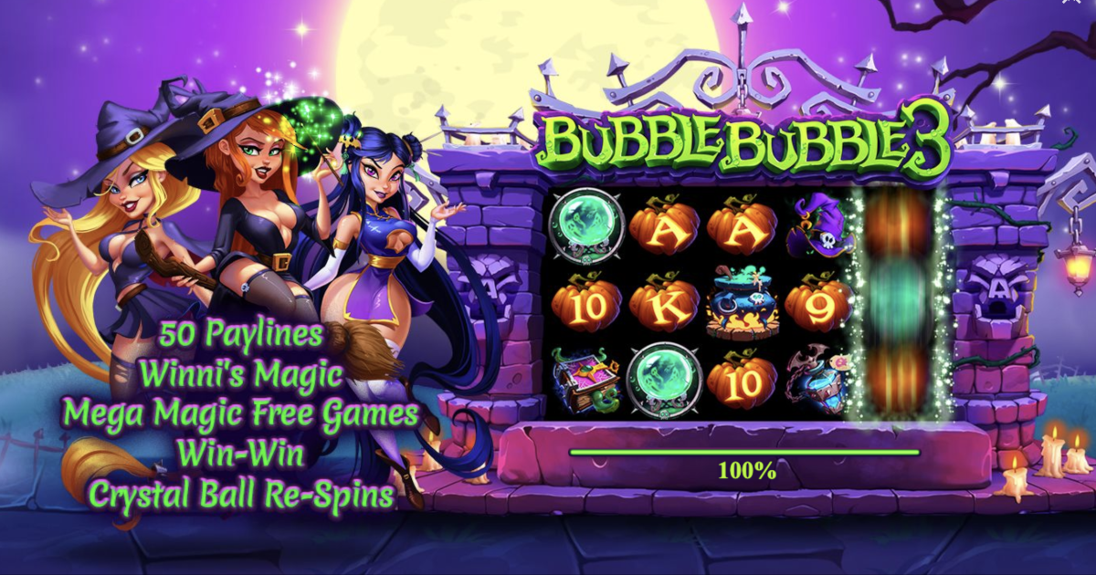 Bubble Bubble 3, a magical online casino slot at Punt Casino.
