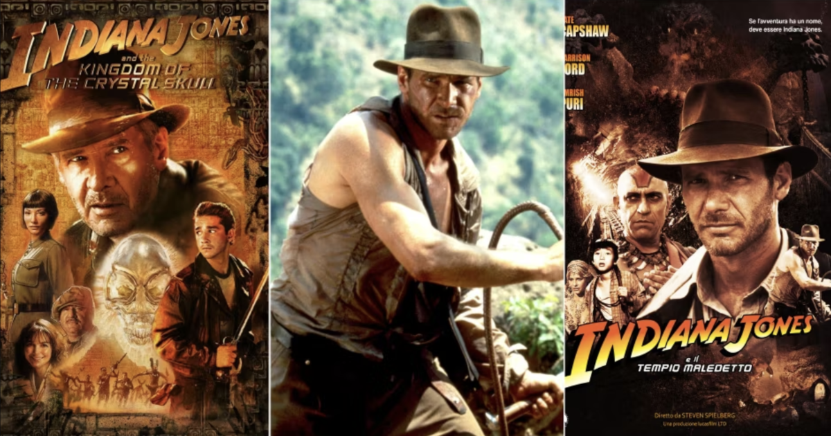 Indiana Jones movie posters